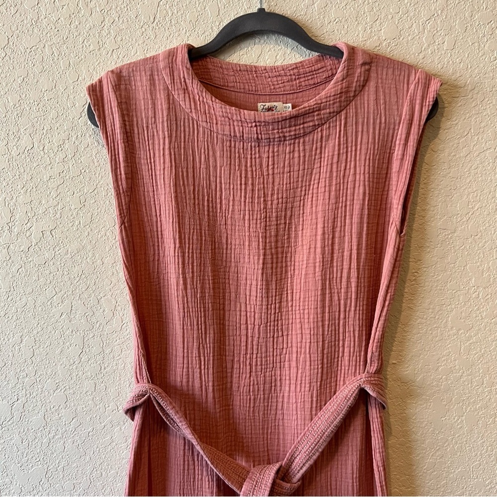 Faherty Pink Midi Dress - Picture 3 of 14